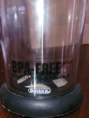 Bonjour Black BPA-Free French Press Coffee Maker